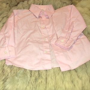 Boys pink dress shirt